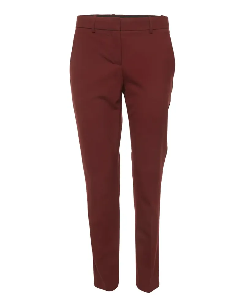 Theory Slim-Fit-Hosen - Rot Rot