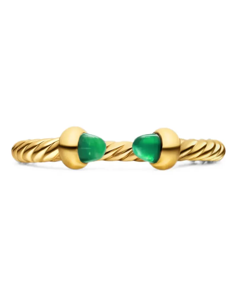 David Yurman Cablespira Smaragdring - Gold Gold
