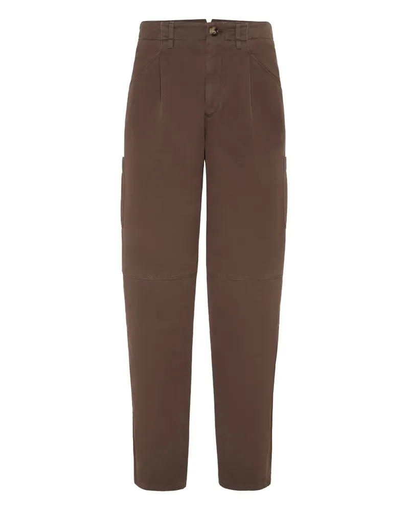 Brunello Cucinelli Hose mit geradem Bein - Braun Braun