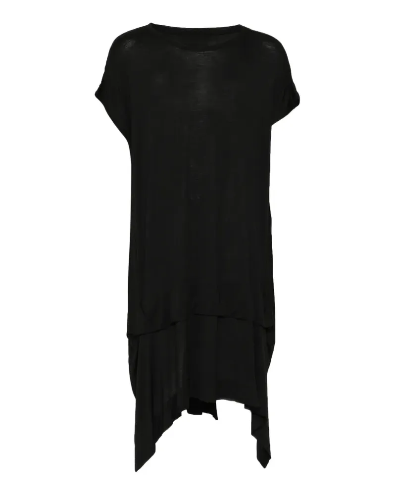 Julius T-Shirt mit Klappe - Schwarz Schwarz