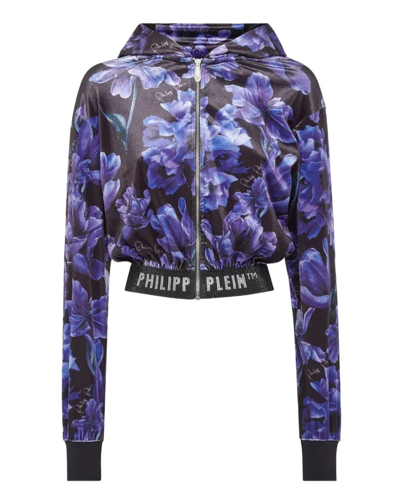 Philipp Plein Hoodie mit Print - Schwarz Schwarz