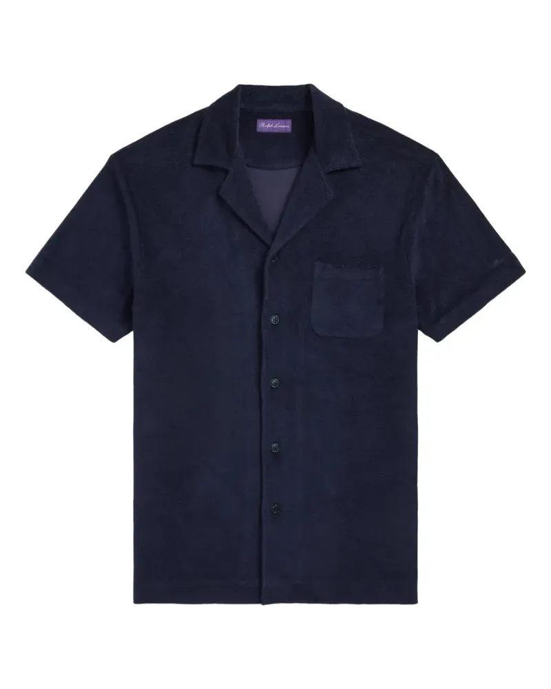 Ralph Lauren Hemd aus Frottee - Blau Blau