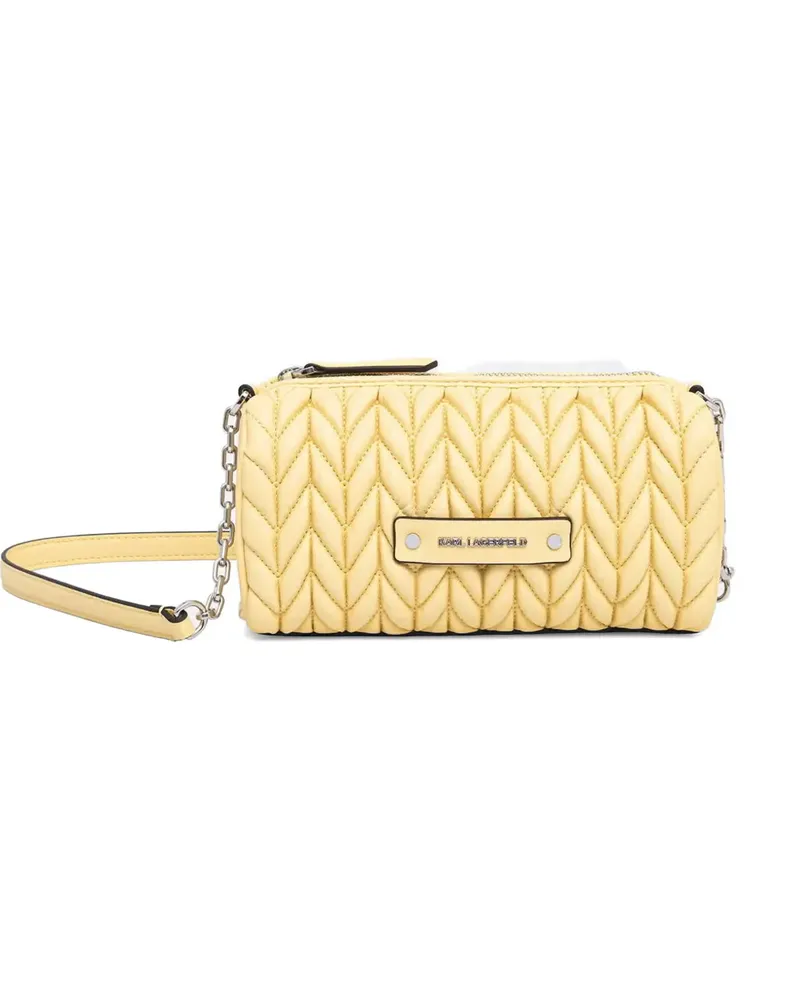 Karl Lagerfeld K/Weave cross body bag - Gelb Gelb