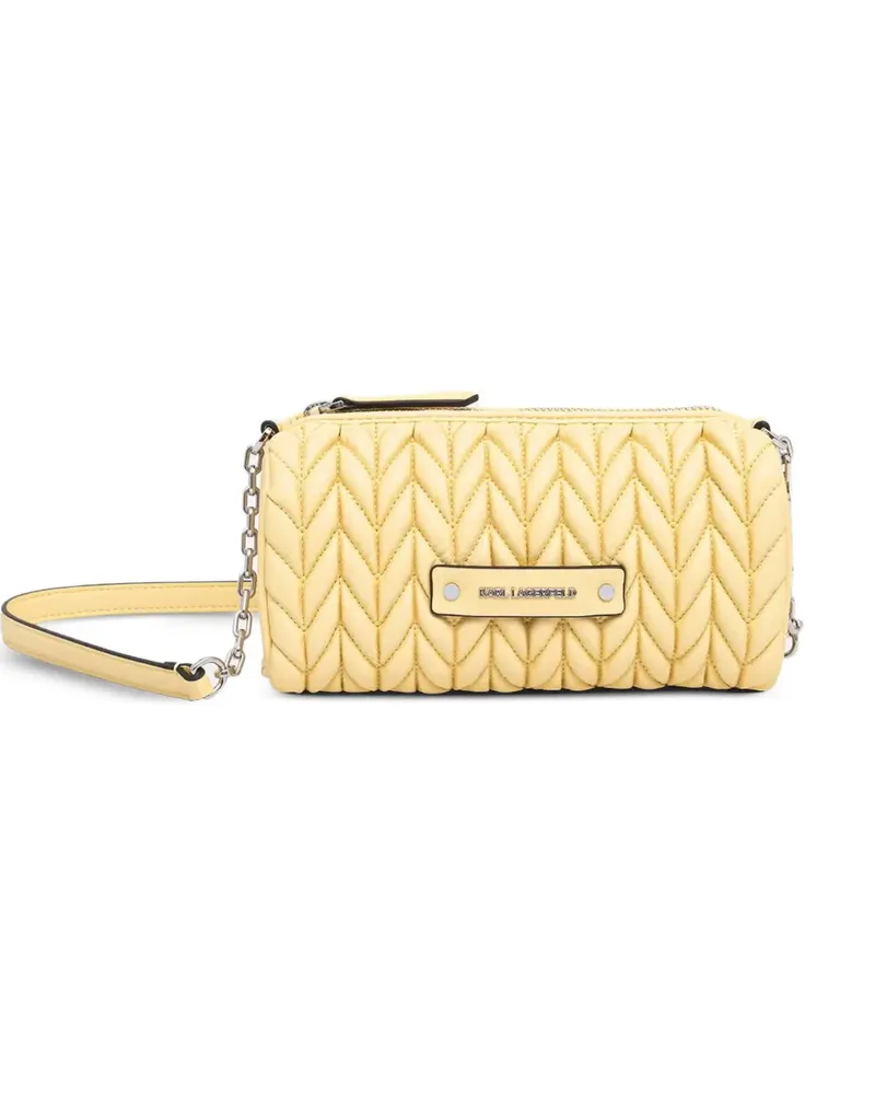 Karl Lagerfeld K/Weave cross body bag - Gelb Gelb