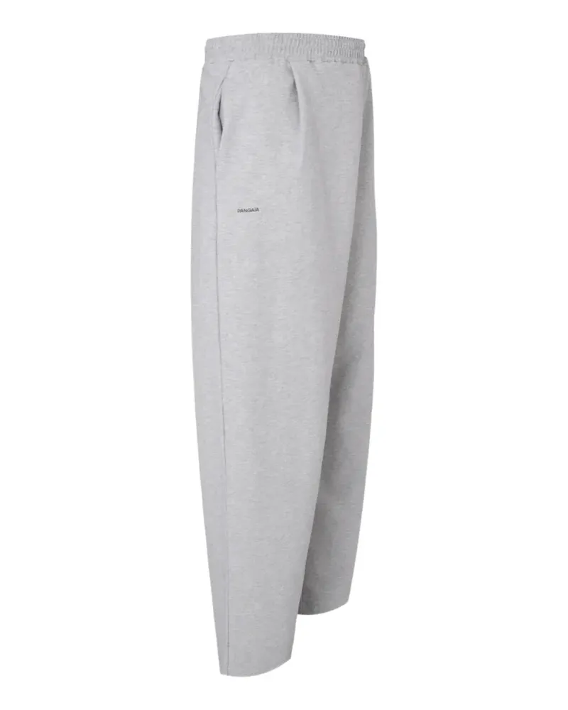 PANGAIA pleated double-jersey track pants - Grau Grau