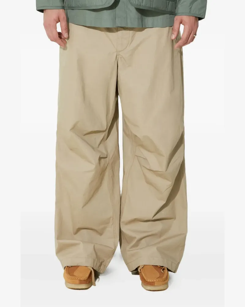Engineered Garments Hose mit weitem Bein - Nude Nude