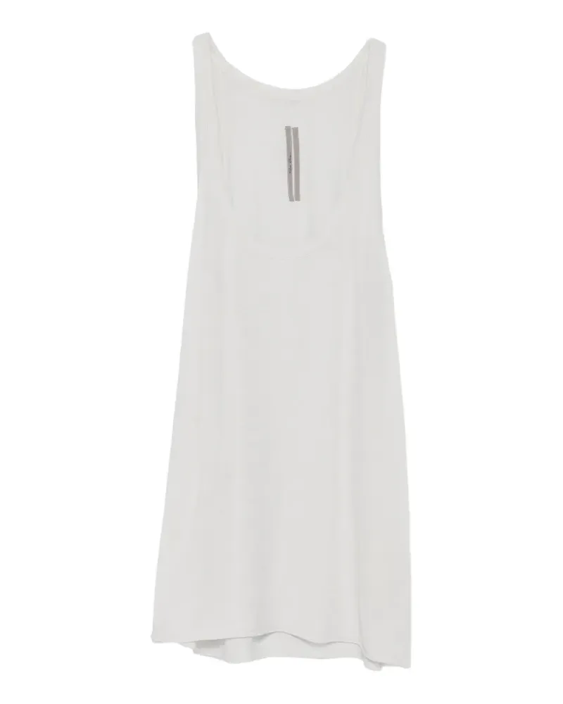 Rick Owens Gerippter Pullunder mit U-Ausschnitt - Nude Nude
