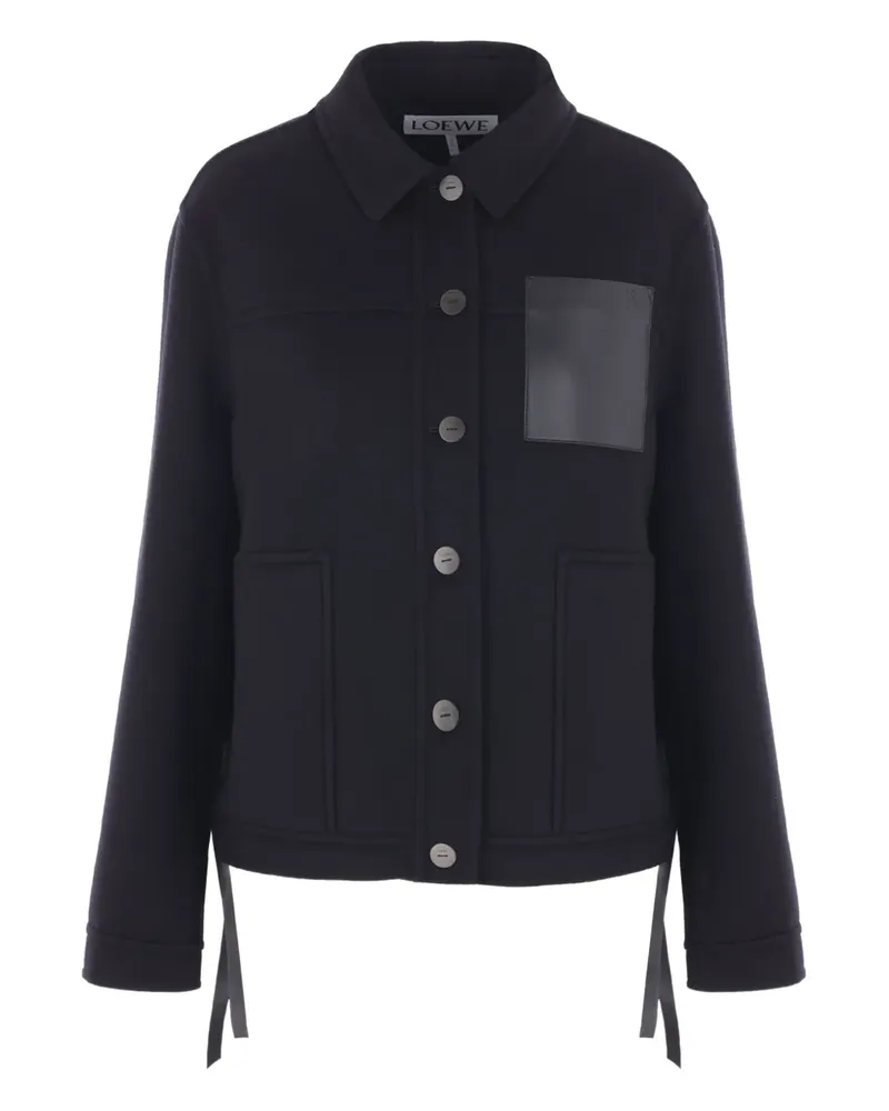 Loewe Jacke mit mehreren Taschen - Schwarz Schwarz