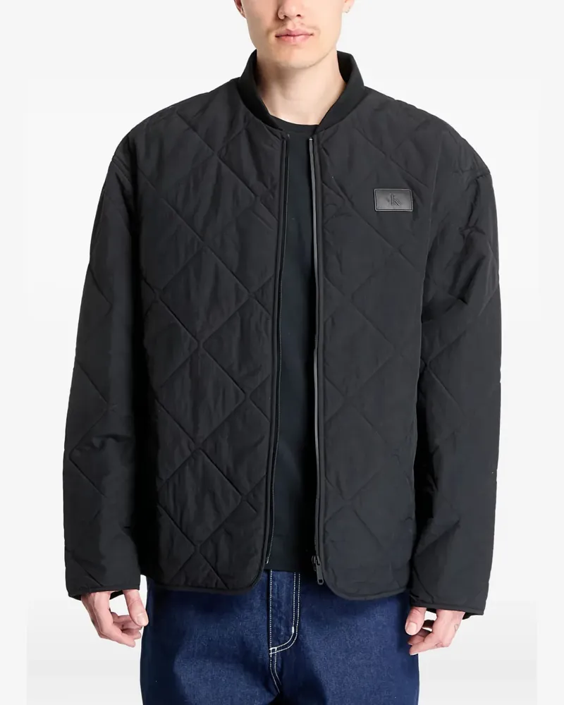 Calvin Klein Gesteppte Jacke - Schwarz Schwarz