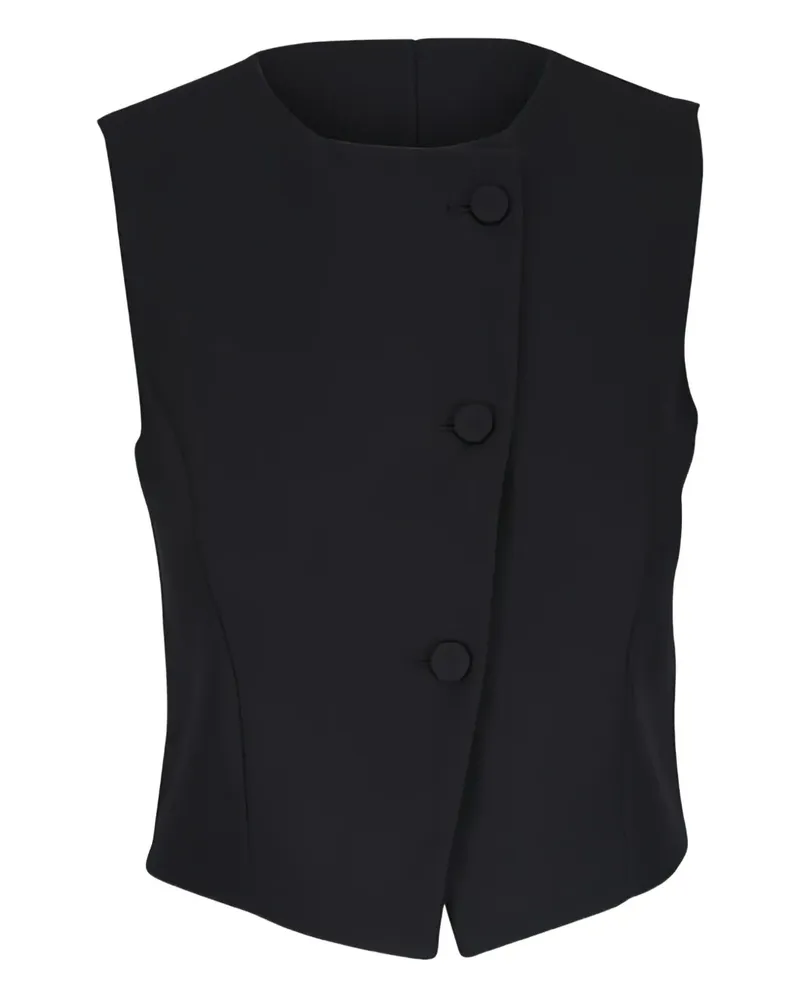 TWP Weste mit Knöpfen - Schwarz Schwarz