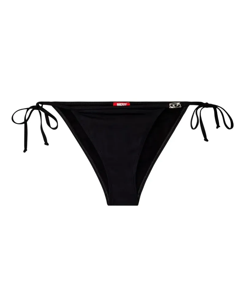 Diesel Elettra-Dnm Bikini mit Schleifenverschluss - Schwarz Schwarz