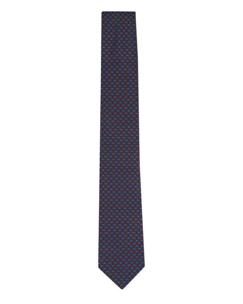 Ferragamo patterned tie - Braun Braun