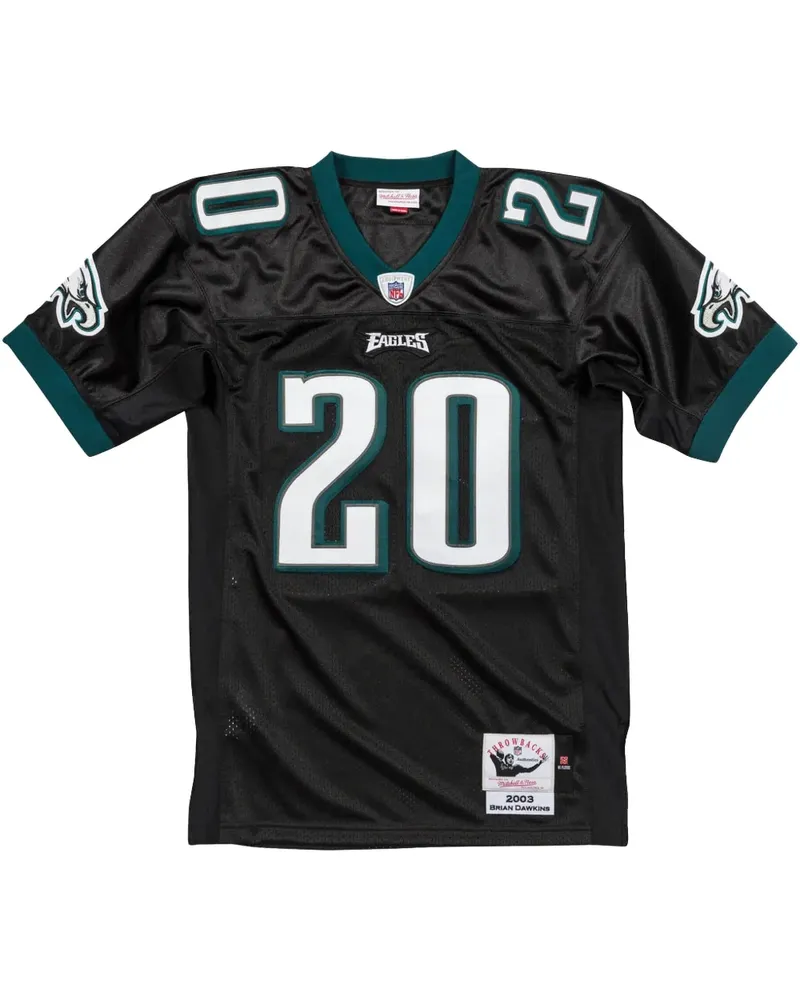 Mitchell & Ness NFL Authentic "Eagles 2003 Brian Dawkins" Trikot - Schwarz Schwarz