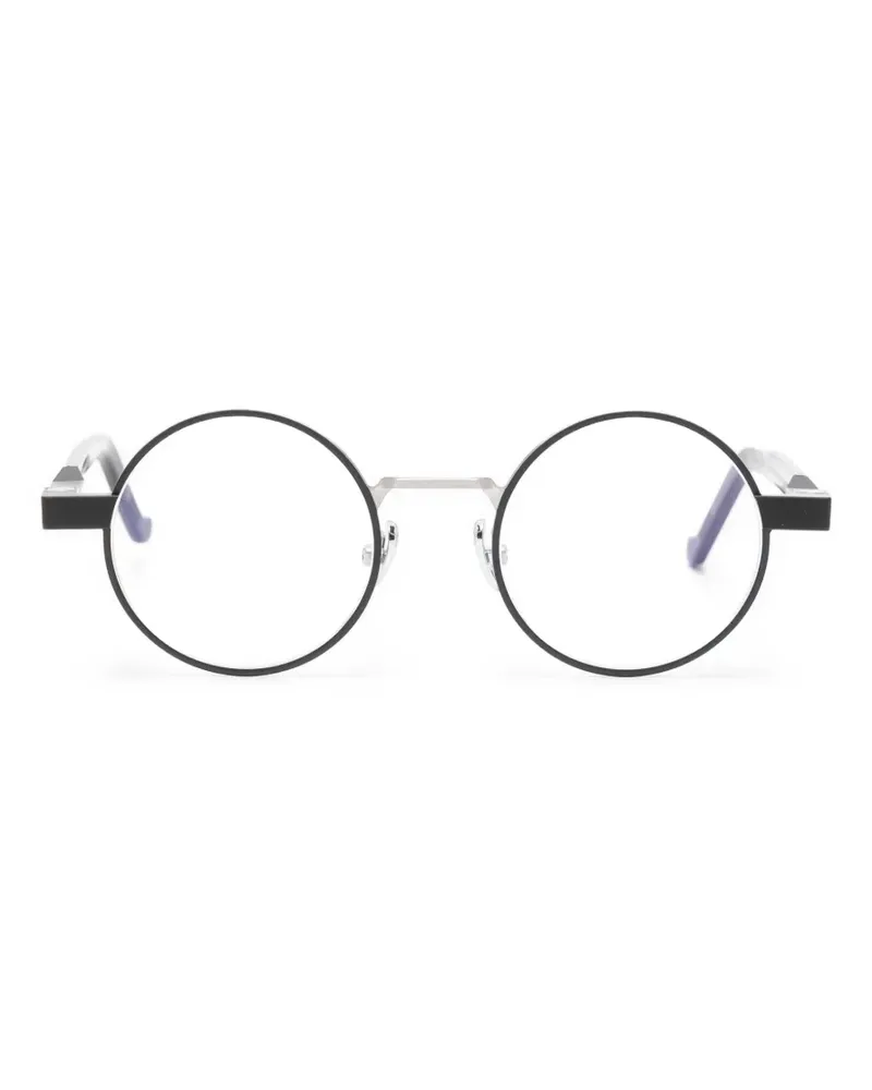 VAVA EYEWEAR Brille mit rundem Gestell - Schwarz Schwarz