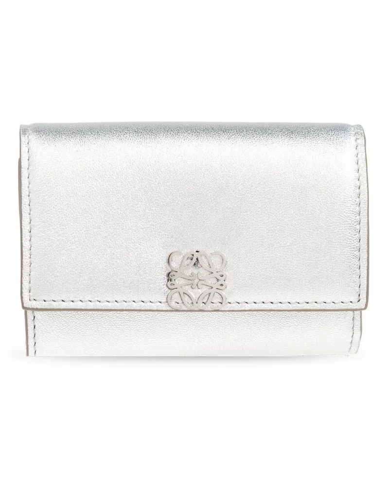 Loewe Anagram Portemonnaie - Silber Silber