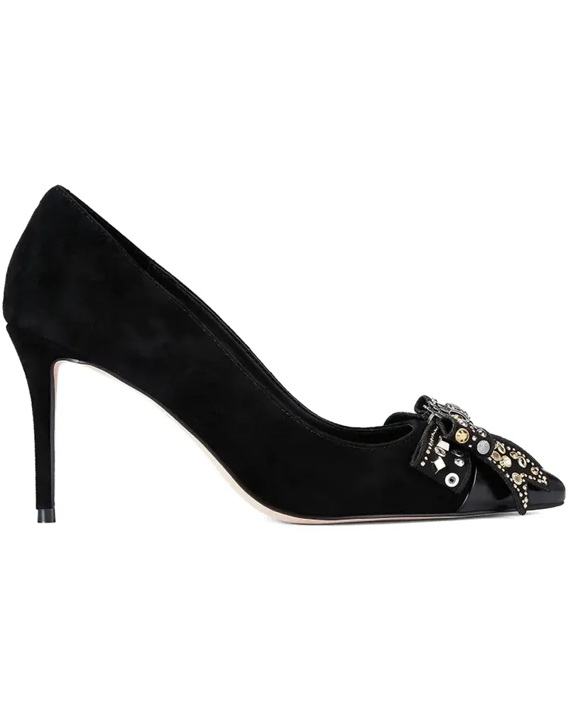 Kurt Geiger embellished bow pumps - Schwarz Schwarz