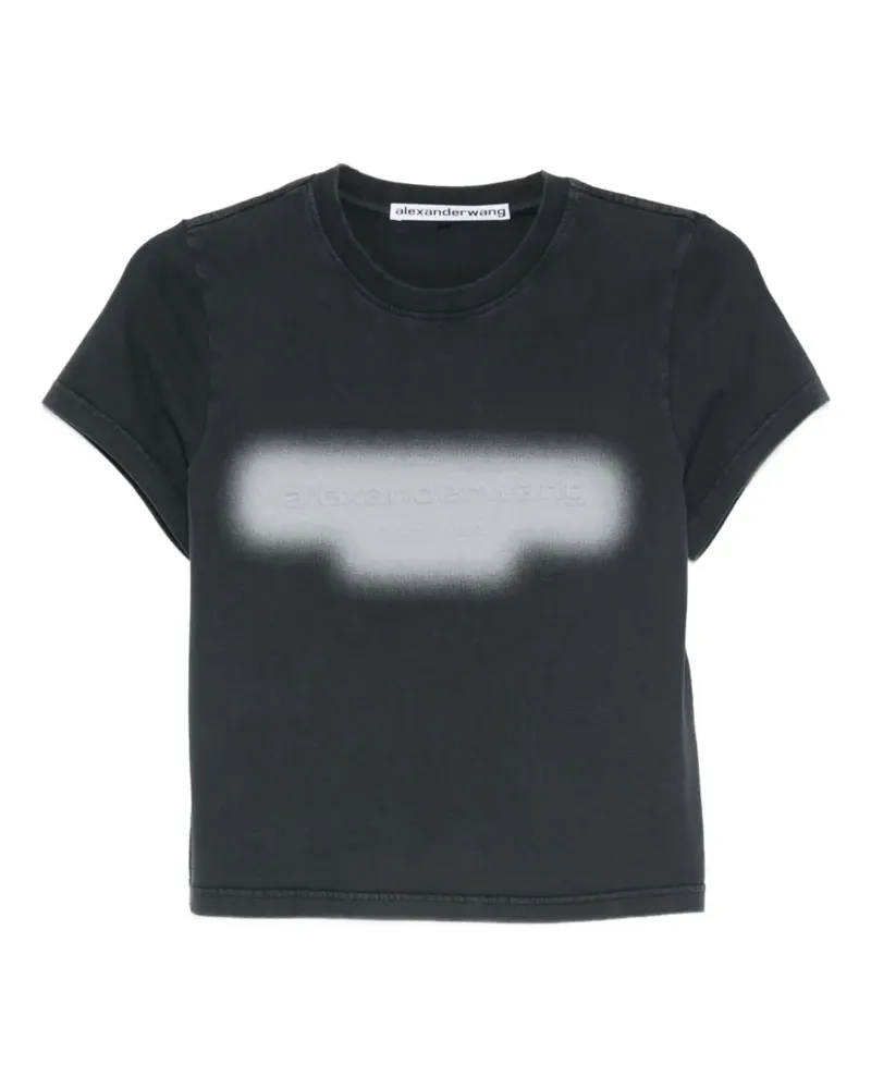 Alexander Wang T-Shirt mit grafischem Print - Schwarz Schwarz