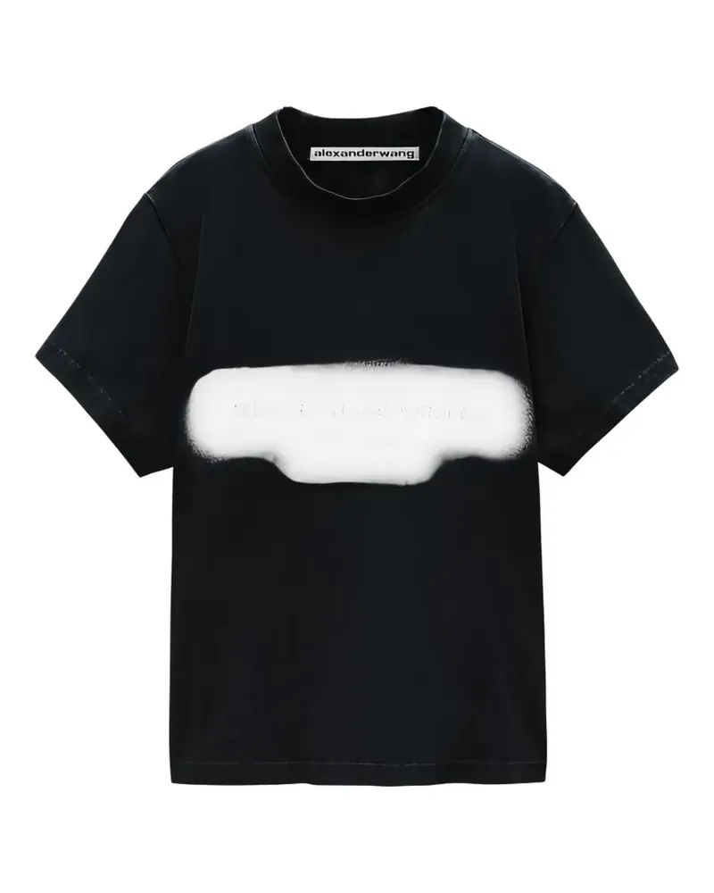 Alexander Wang T-Shirt mit grafischem Print - Schwarz Schwarz