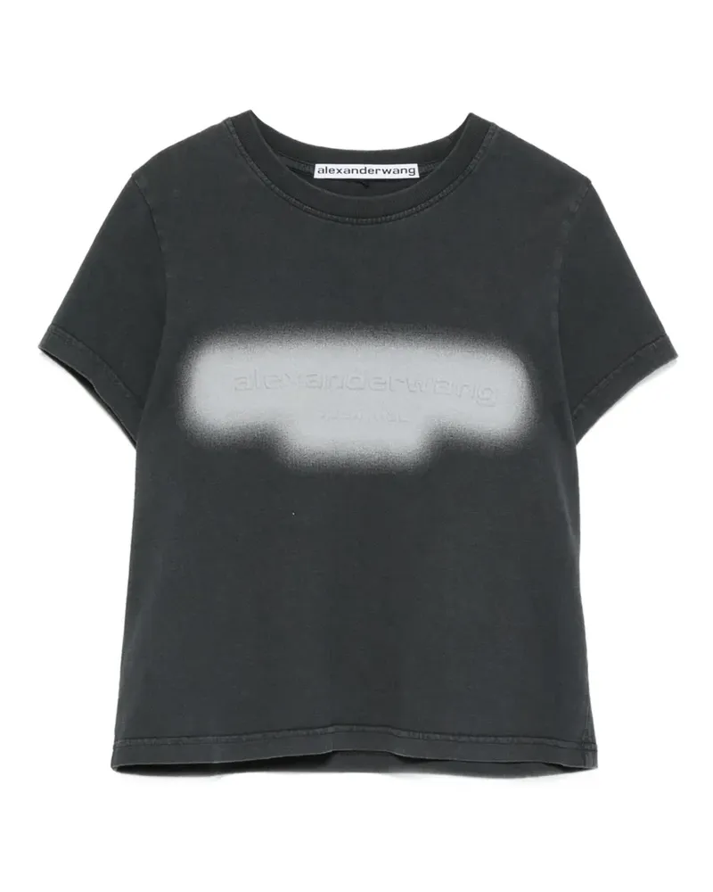 Alexander Wang T-Shirt mit grafischem Print - Schwarz Schwarz