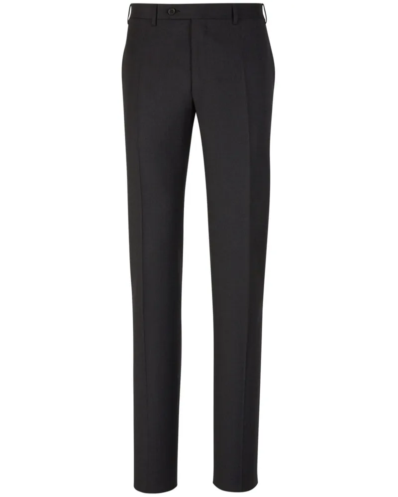 Canali Klassische Hose - Grau Grau