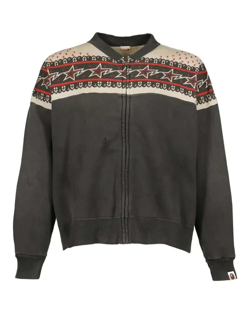 SAINT MXXXXXX Jacke mit Reißverschlussmuster - Grau Grau