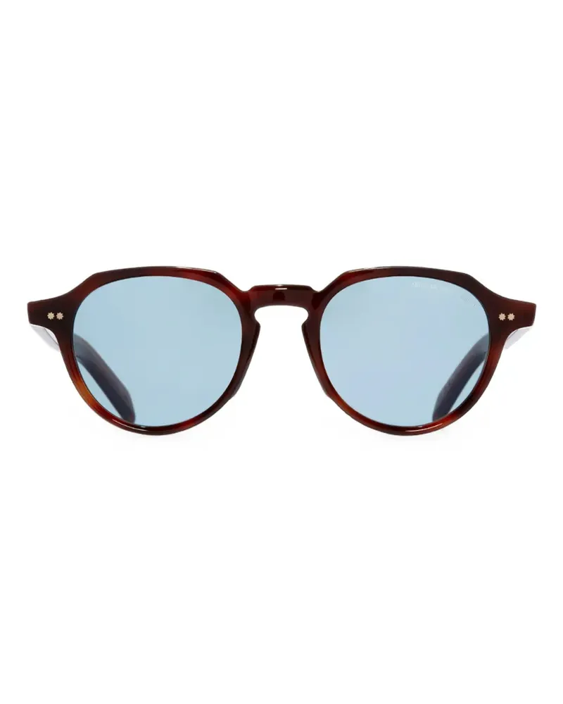 Cutler and Gross Sonnenbrille mit geometrischem Gestell - Braun Braun