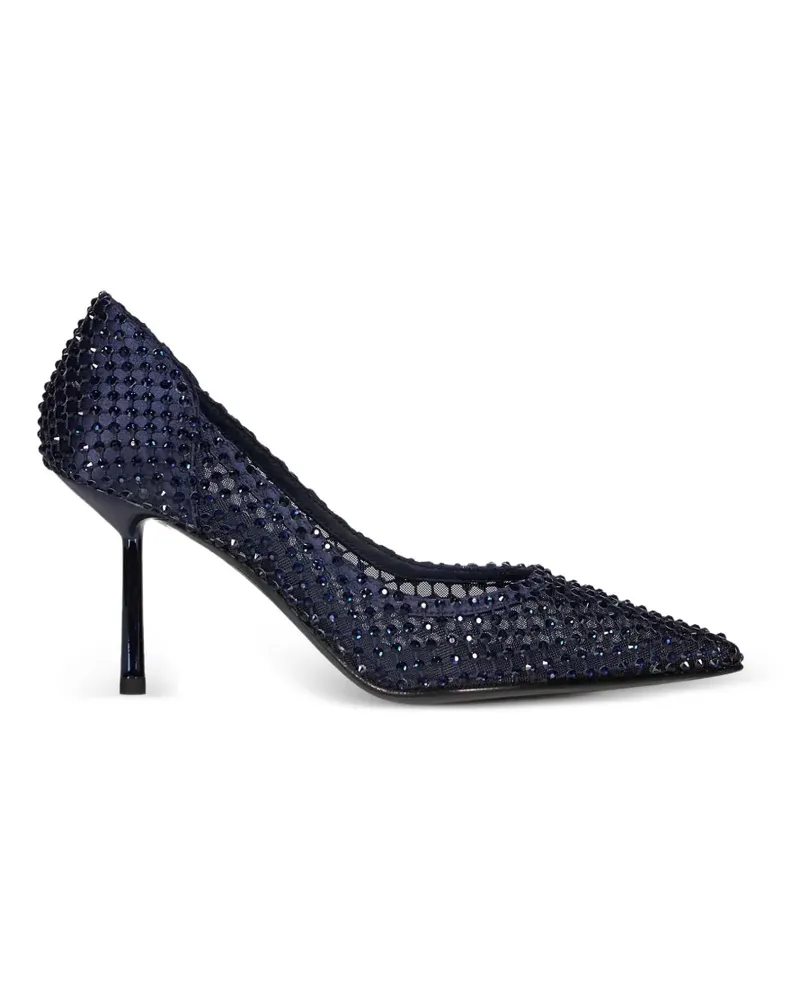 Le Silla Gilda Pumps mit Kristallverzierung - Blau Blau