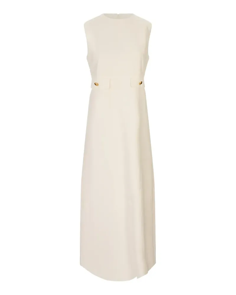 P.A.R.O.S.H. P.A.R.O H. button-detail sleeveless dress - Nude Nude