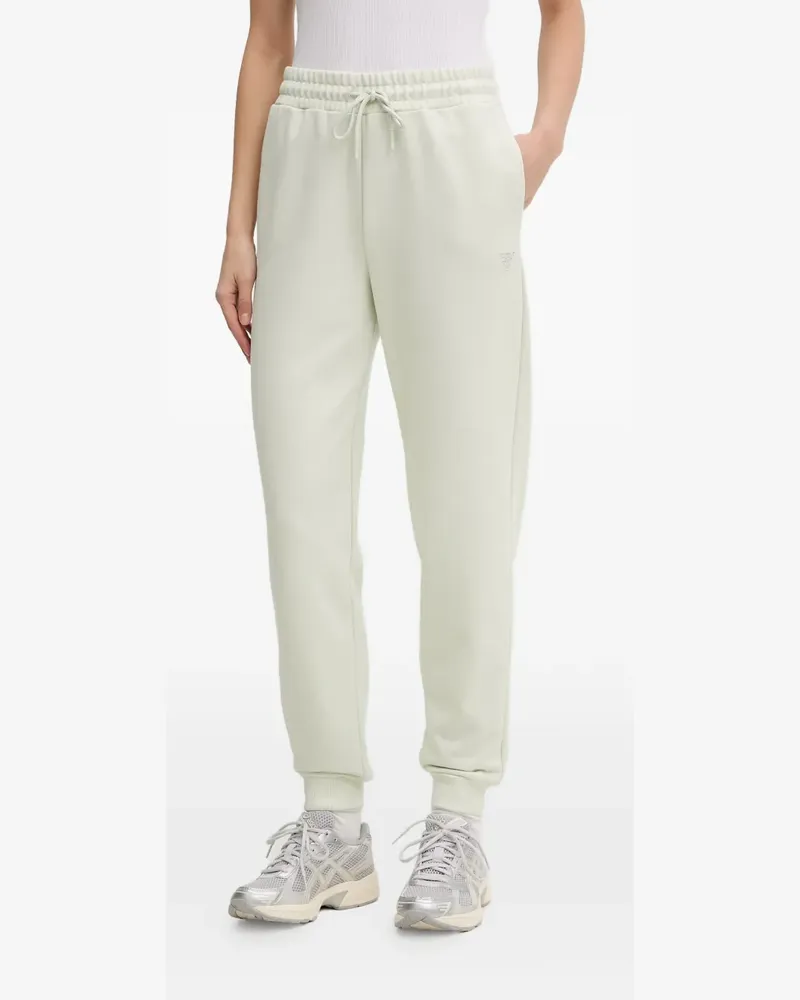 Guess rhinestone-embellished drawstring-waist track pants - Grün Grün