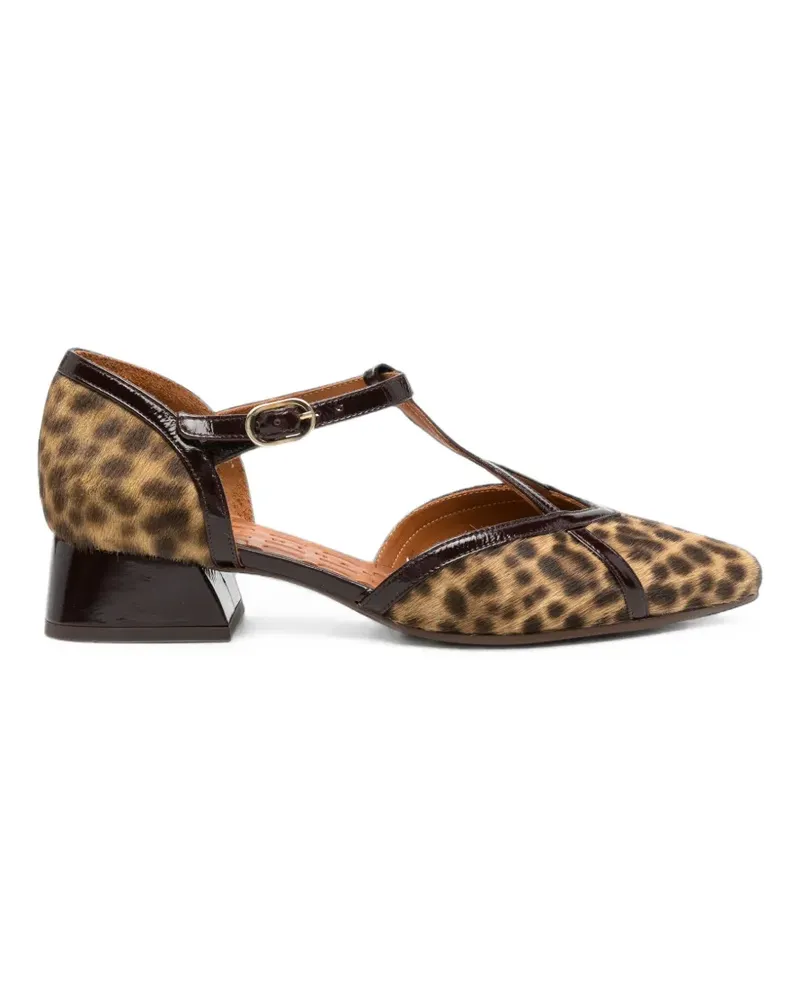 Chie Mihara Hidrow Pumps mit Leopardenprint - Braun Braun