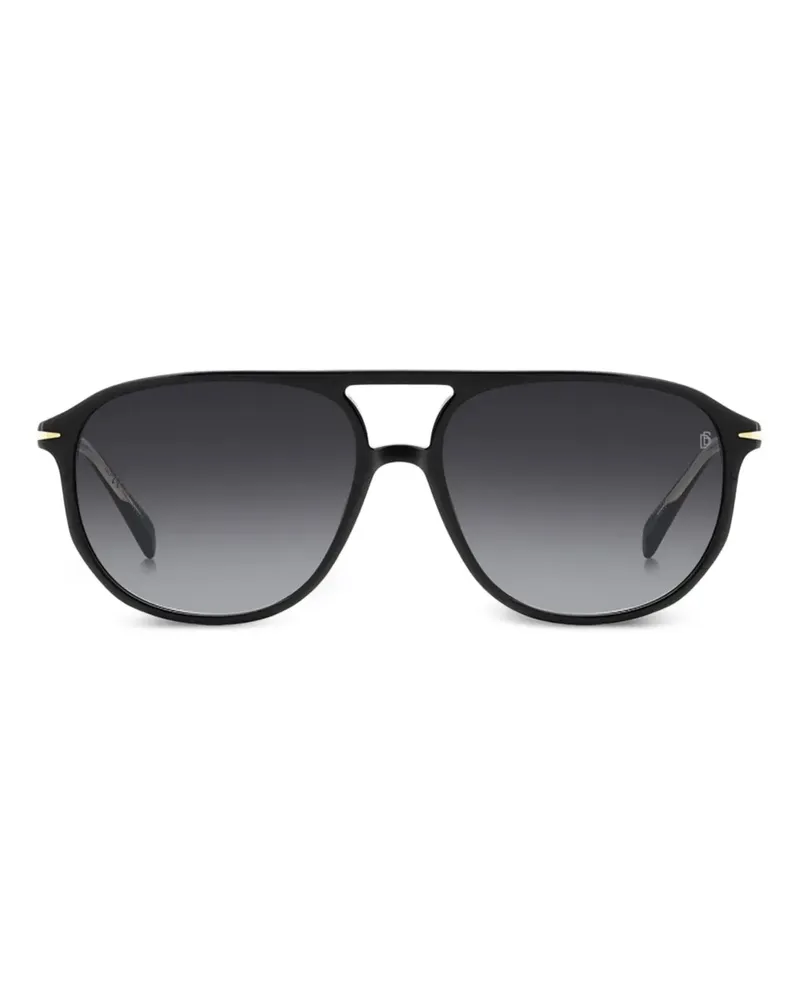 EYEWEAR by DAVID BECKHAM Pilotenbrille - Schwarz Schwarz