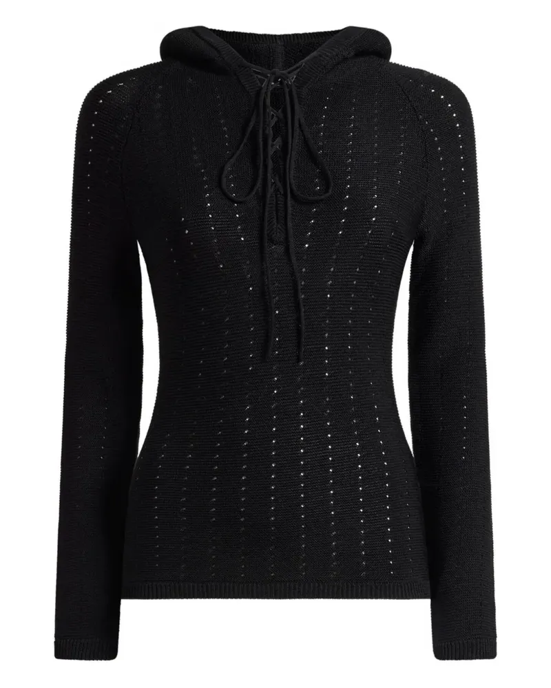 Etro Gestrickter Pullover - Schwarz Schwarz