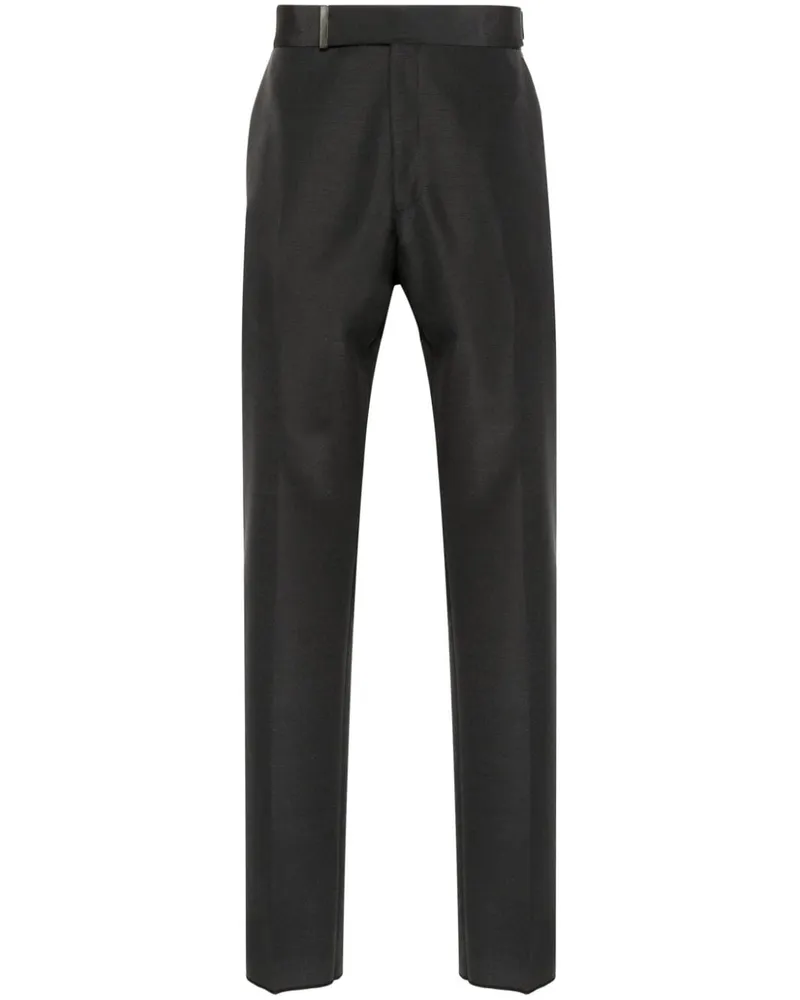 Tom Ford Klassische Hose mit Gürtel - Grau Grau