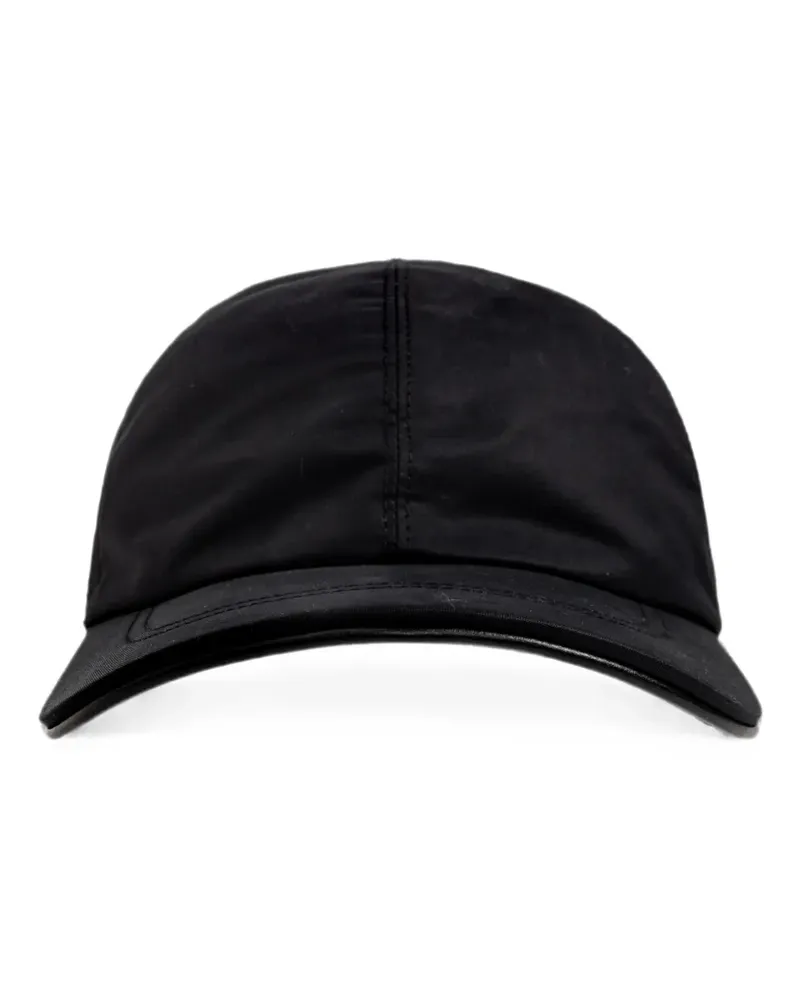 Ferragamo Gancini-buckle baseball cap - Schwarz Schwarz