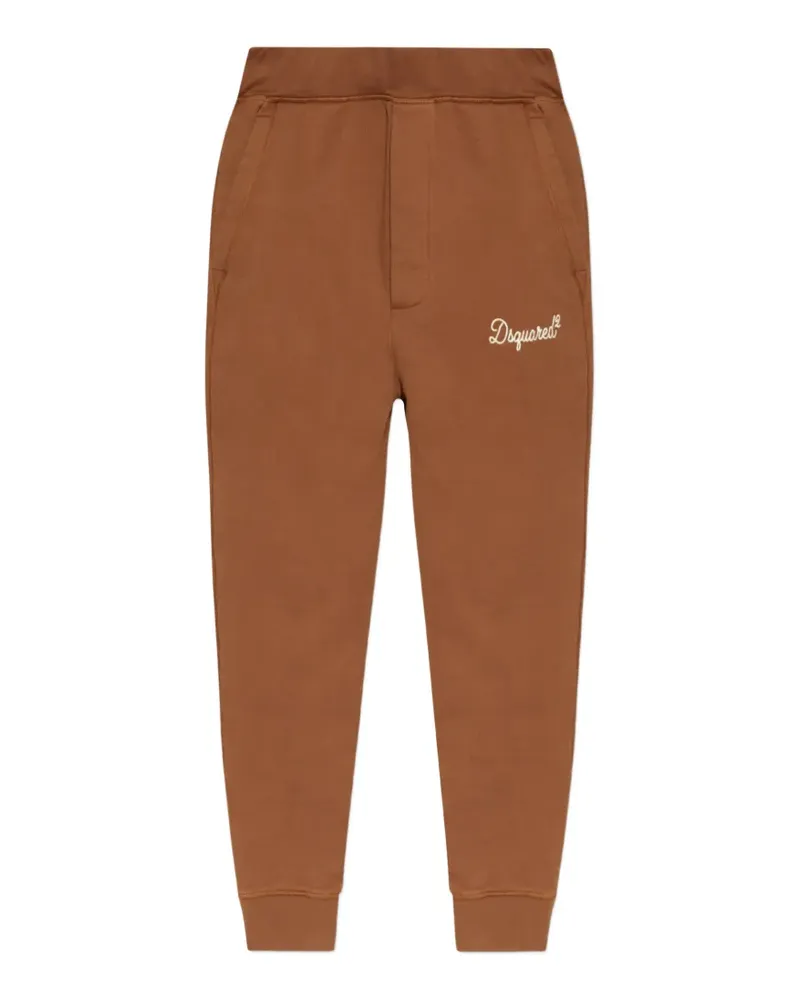 Dsquared2 embroidered-logo track pants - Braun Braun