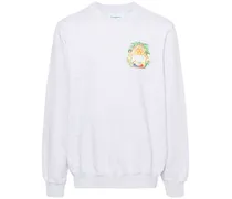 Sweatshirt aus Bio-Baumwolle mit Logo-Print