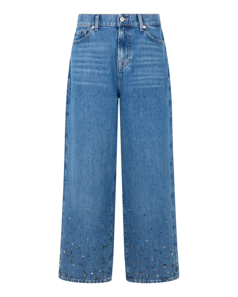 7 for all mankind Verzierte Jeans - Blau Blau