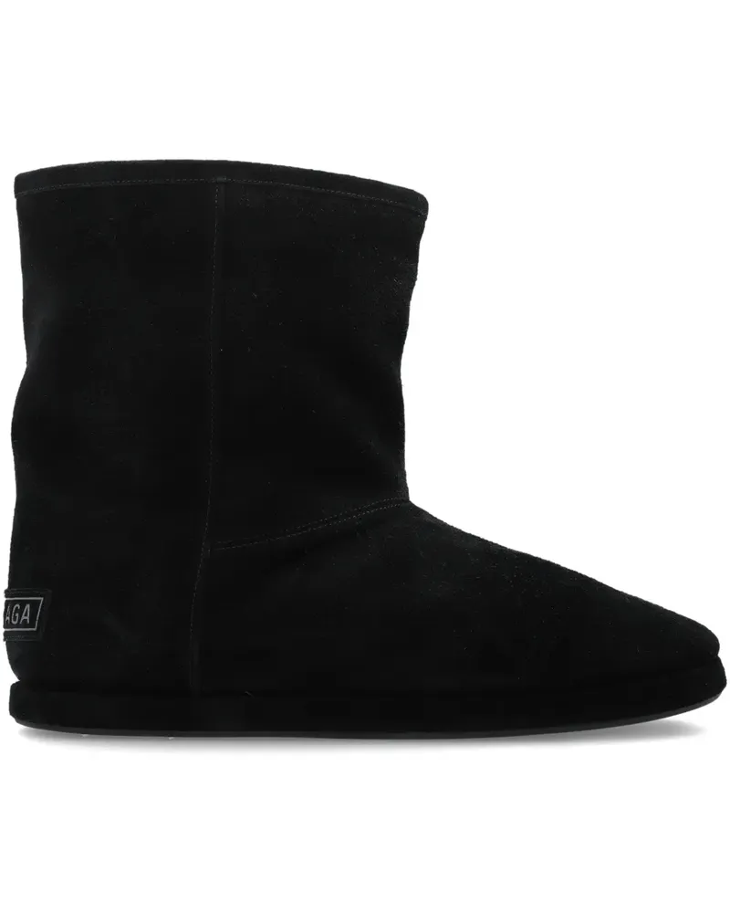 Balenciaga Alaska Soft Stiefel aus Wildleder - Schwarz Schwarz