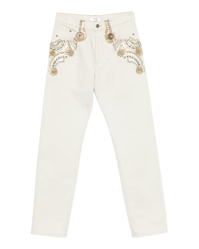 Versace Jeans mit Medusa-Schild - Blau Blau