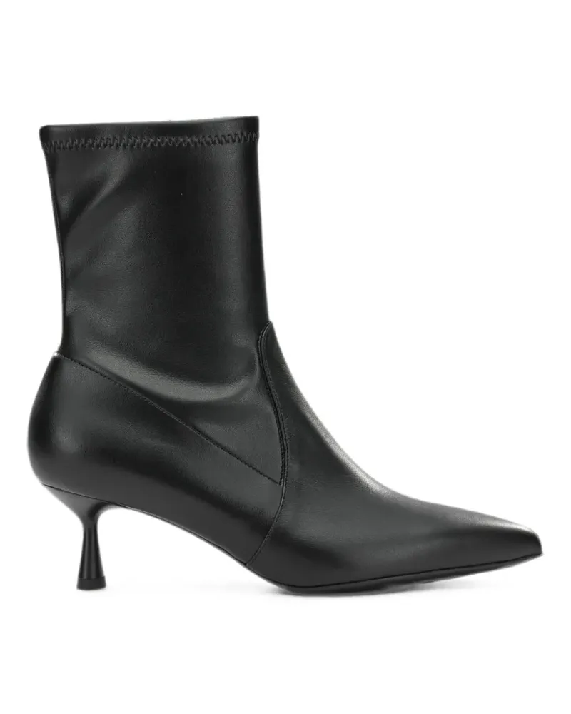 Sergio Levantesi Celine pointed-toe heeled ankle boots - Schwarz Schwarz