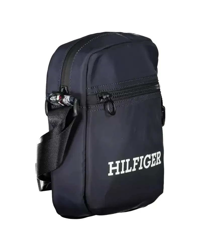 Tommy Hilfiger logo-print cross body bag - Blau Blau
