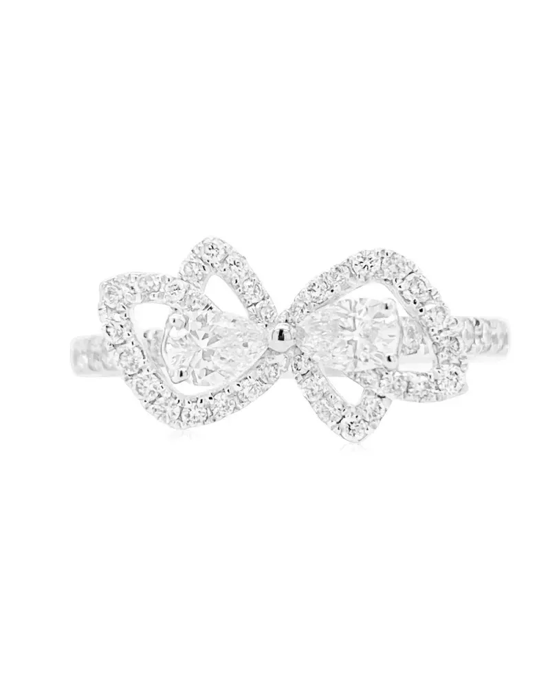 HYT Jewelry Ring aus Platin - Silber Silber