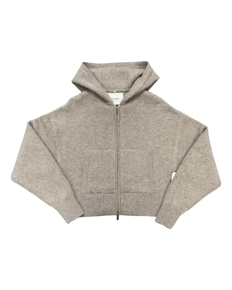 Lisa Yang Lilia hooded cardigan - Nude Nude