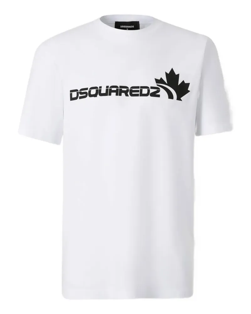 Dsquared2 T-Shirt mit Logo - Weiß Weiß