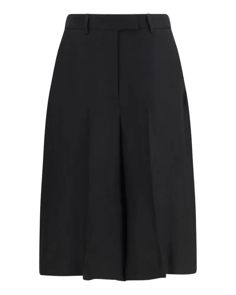 LARDINI belt-loop bermuda shorts - Schwarz Schwarz