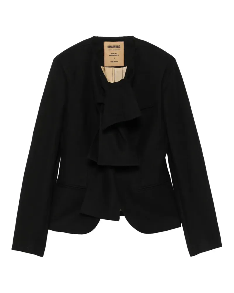 Uma Wang Kebbl Jacke - Schwarz Schwarz