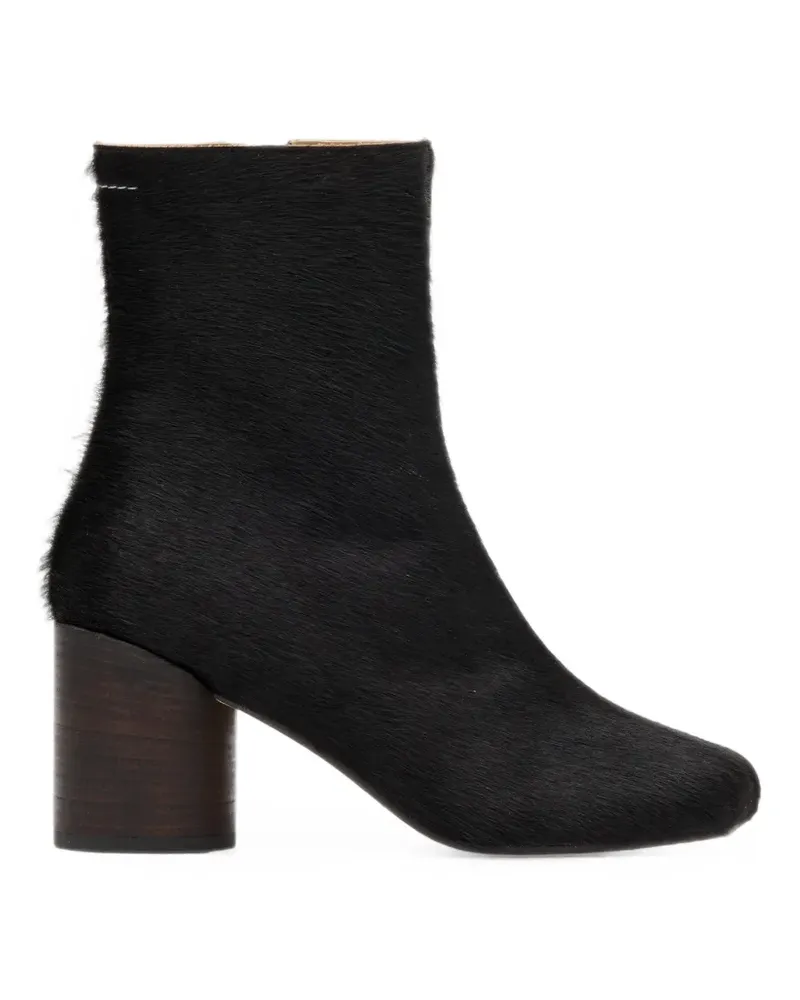 Maison Margiela Anatomic ankle boots in ponyhair - Schwarz Schwarz