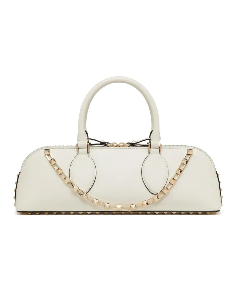 Valentino Garavani Rockstud E/W Tote Bag - Weiß Weiß