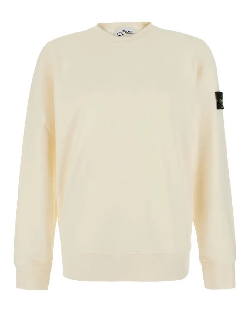 Stone Island Compass-patch sweater - Nude Nude