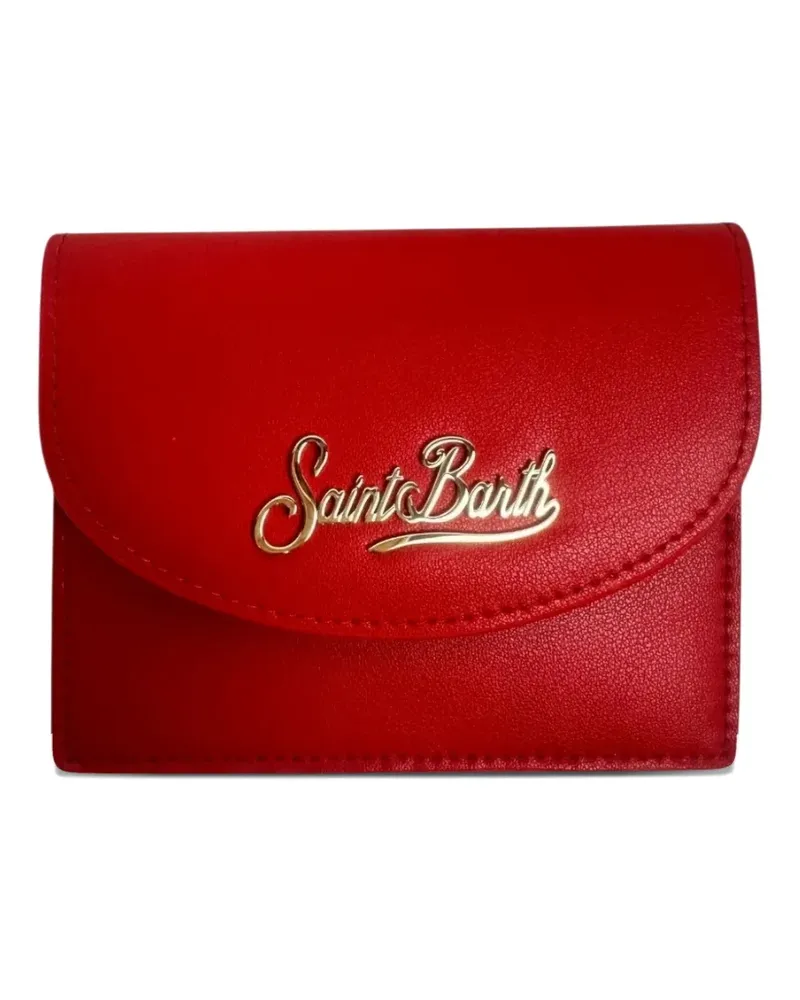 MC2 Saint Barth Portemonnaie mit Logo - Rot Rot
